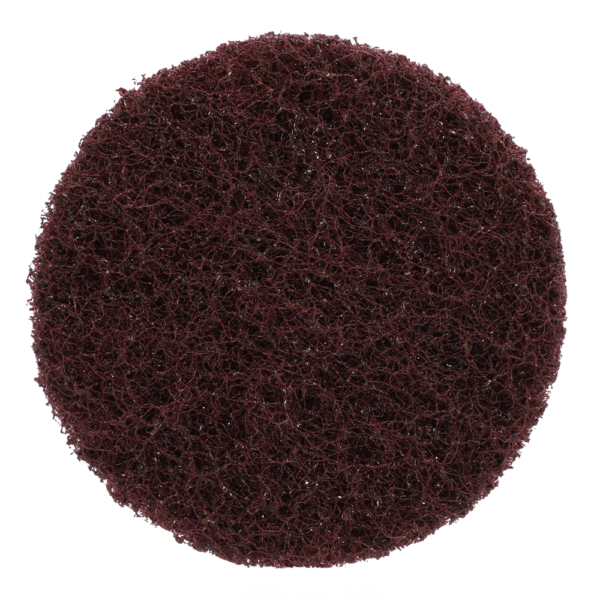 3 IN. BEAR-TEX HIGH STRENGTH NON-WOVEN QUICK-CHANGE BUFFING DISC TYPE III MEDIUM GRIT