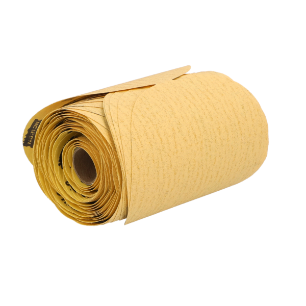 6 IN. GOLD RESERVE PAPER PSA DISC ROLL 100 GRIT 100/ROLL